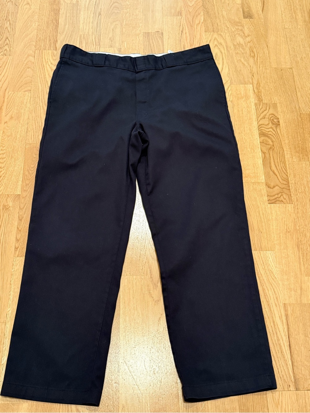 Dickies Men's Black Straight-Leg Work Pants